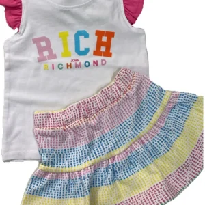Completo Richmond tshirt e gonna
