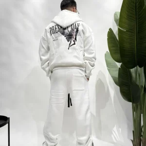 Tuta PRESENT DAY zip stampa retro