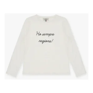 Tshirt Dixie con scritta "Ho sempre ragione" sul davanti