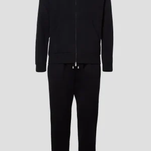 Tuta In Cashmere E Lana Nero