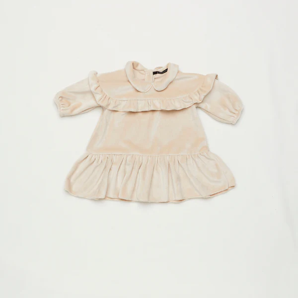 Abito Aventiquattrore beige in ciniglia - immagine 2