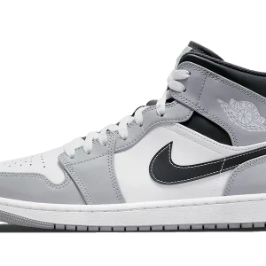 Air Jordan 1 Mid Light Smoke Grey - Anthracite