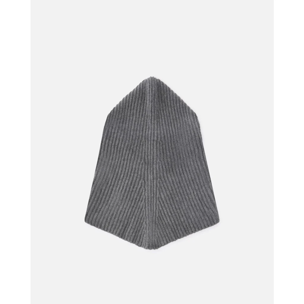 Balaclava a costine con coulisse - immagine 3