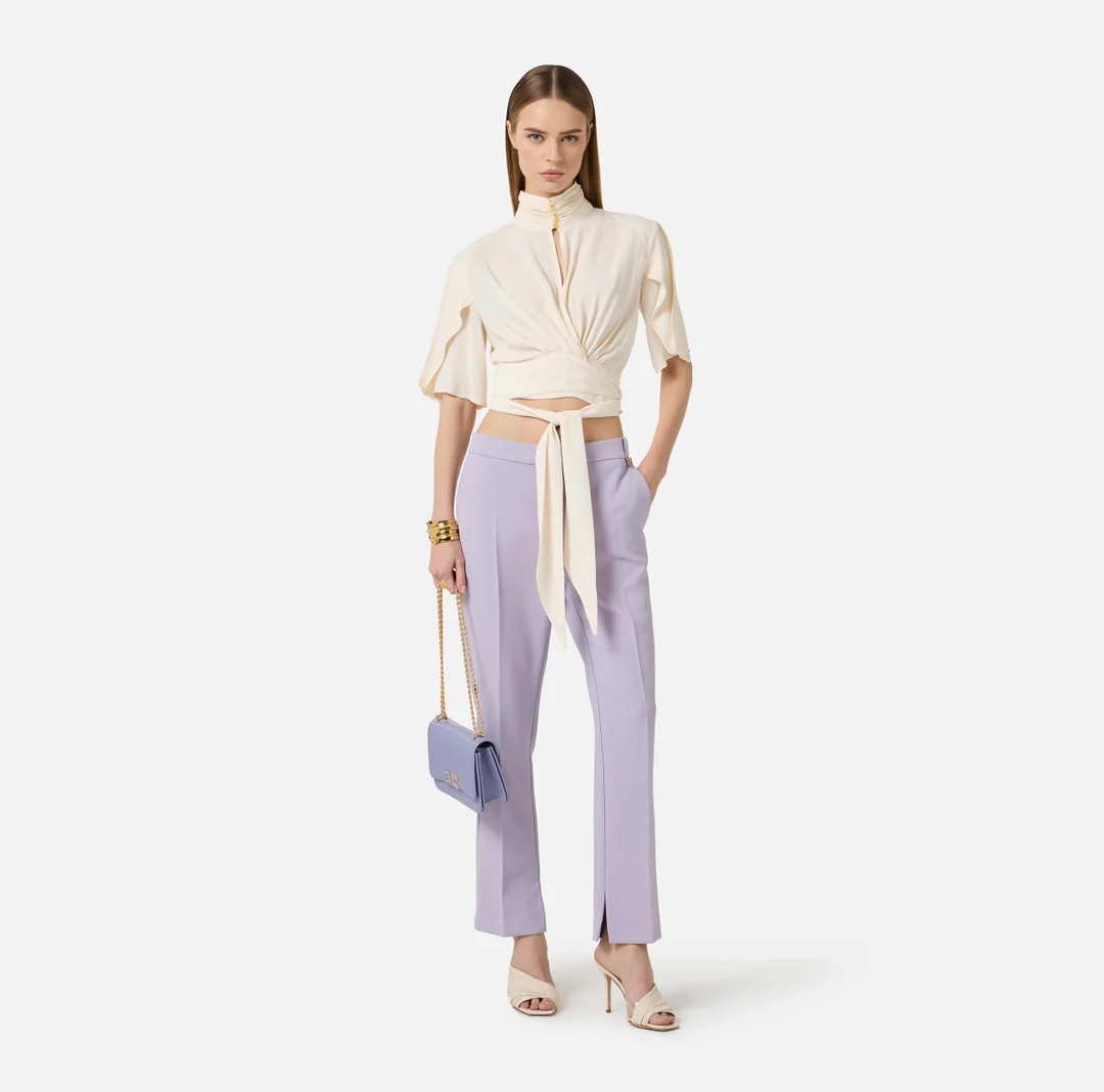 Blusa in georgette - immagine 4