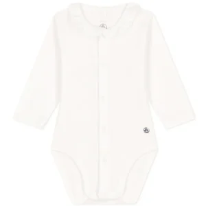 Body Petit Bateau manica lunga con colletto