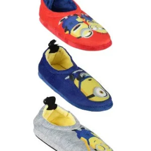 De fonseca Ciabatte minions bambino bambina unisex - blu, rosso e grigio