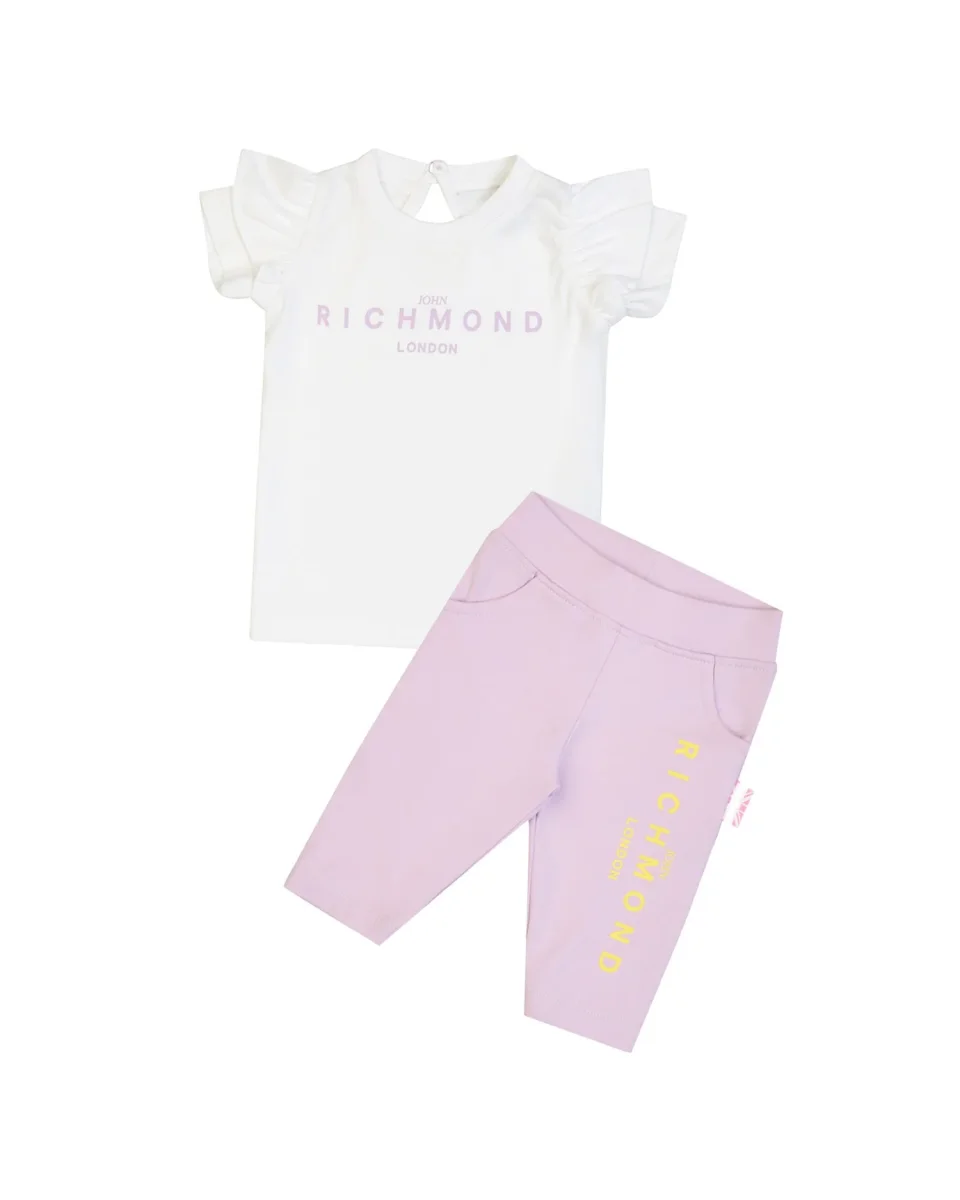 Completo Richmond tshirt mezza manica e leggings - immagine 3