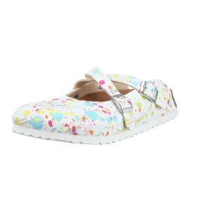 Birkenstock Sabot Dorian Splash White