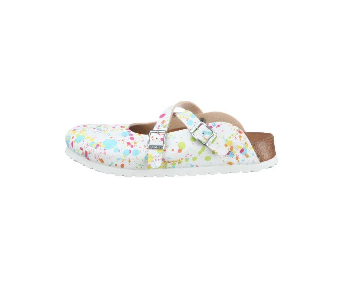 Birkenstock Sabot Dorian Splash White - immagine 3