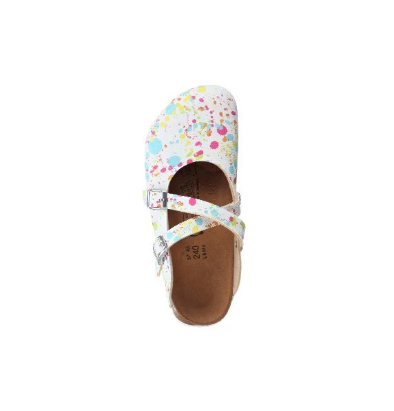 Birkenstock Sabot Dorian Splash White - immagine 4