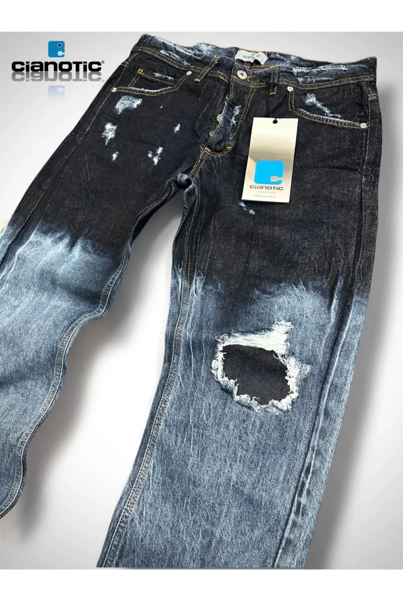 Jeans CIANOTIC are2 blue - immagine 5