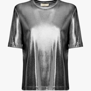 T-shirt in jersey laminato