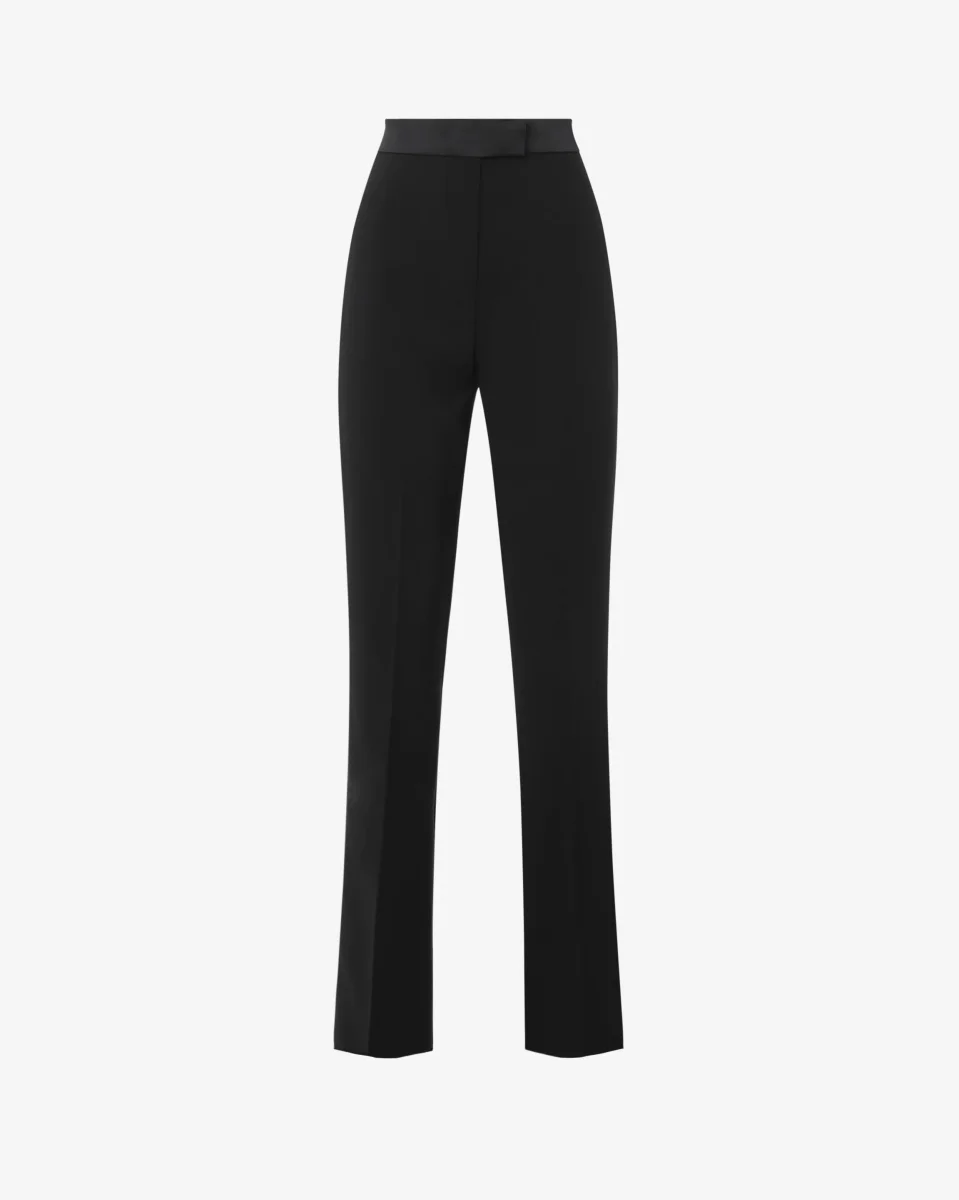 Pantaloni fondo ampio in tessuto tecnico - immagine 8