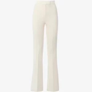 Pantaloni flare in tessuto tecnico