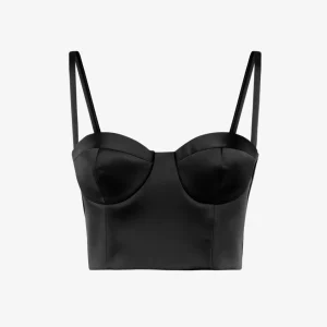 Top a bustino satinato