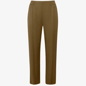 Pantaloni con coulisse in viscosa