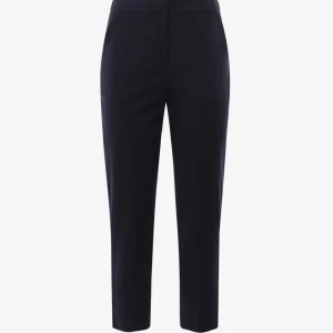 Pantaloni slim con tasche in cotone