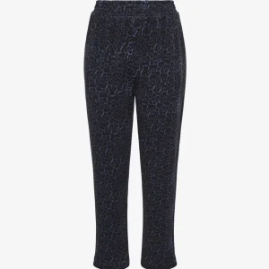 Pantaloni in felpa con stampa animalier