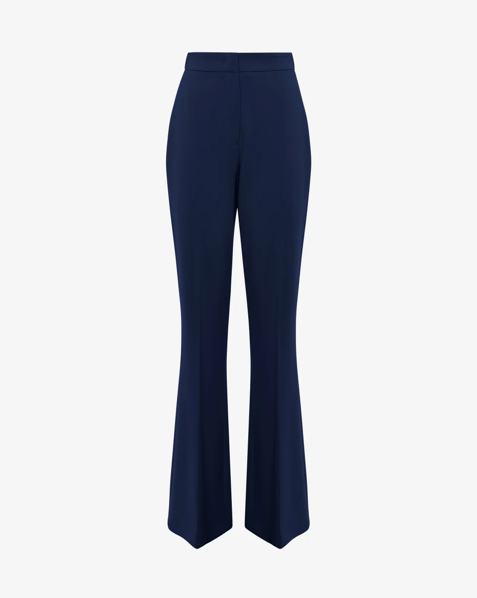 Pantaloni flare in tessuto tecnico - immagine 3