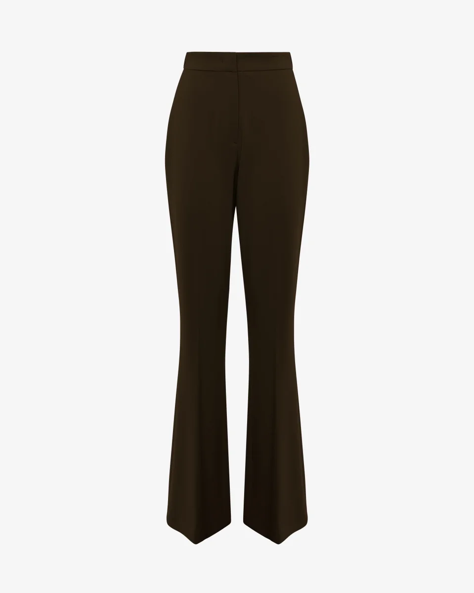 Pantaloni flare in tessuto tecnico - immagine 2