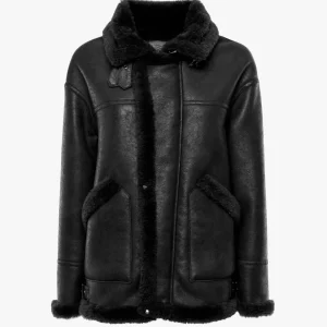 Montone lungo in ecopelle