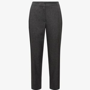 Pantaloni slim in manolana