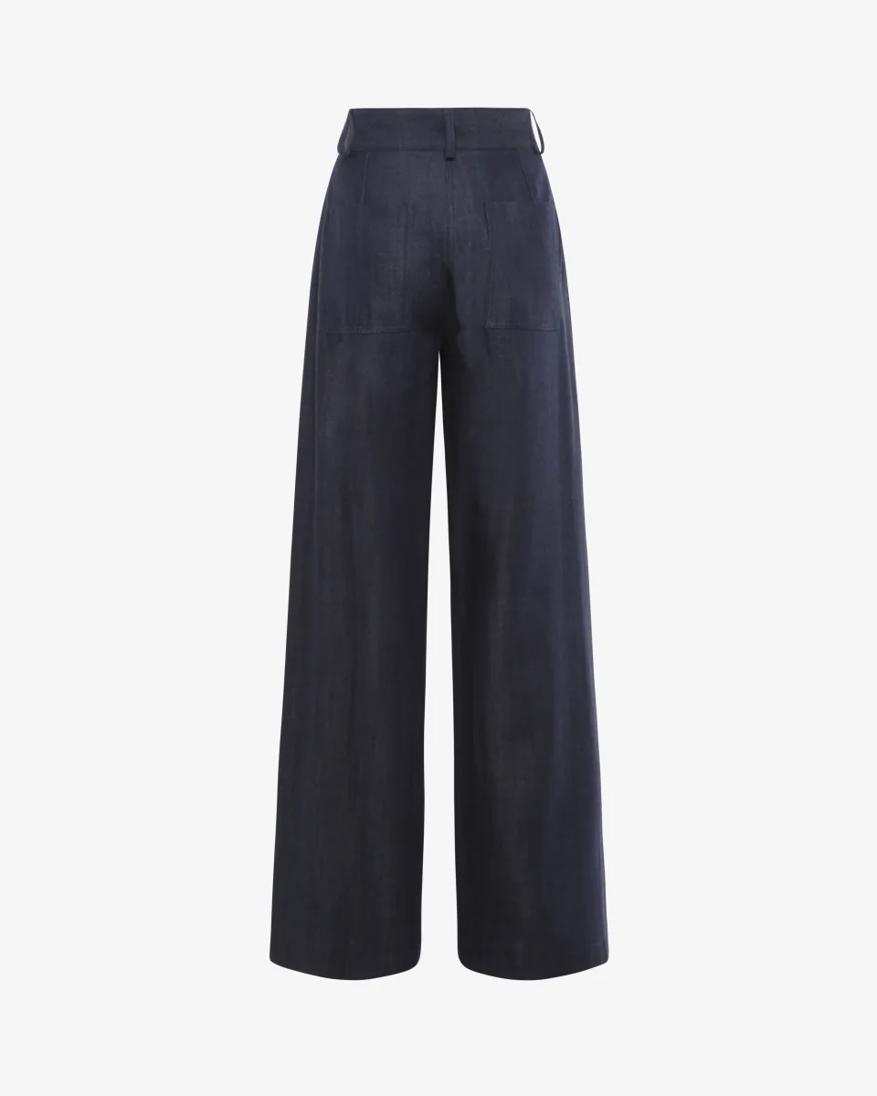 Pantaloni ampi in denim - immagine 4