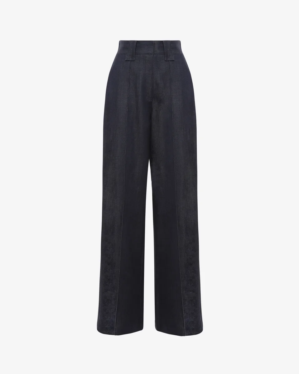 Pantaloni ampi in denim