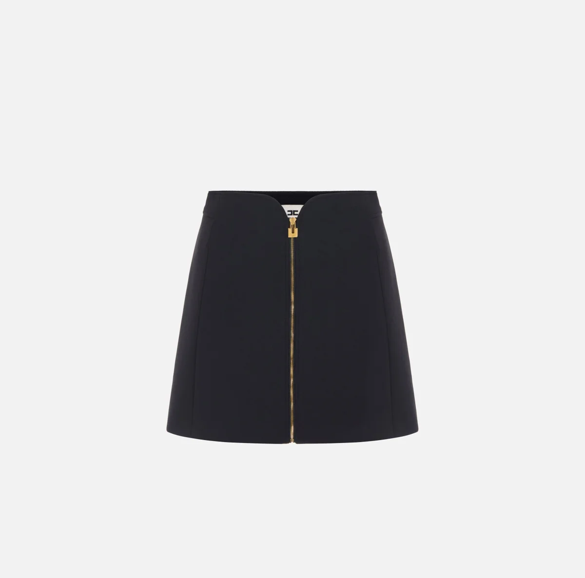 Minigonna in doppio crêpe stretch - immagine 3