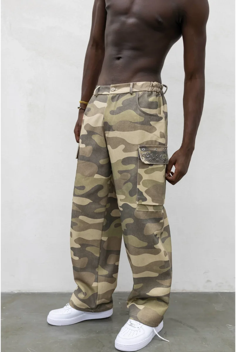 Pantalone PRESENT DAY Cargo camou - immagine 2