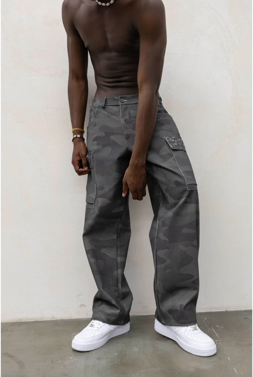 Pantalone PRESENT DAY Cargo camou - immagine 6