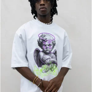 T-shirt PRESENT DAY Angel tattoo