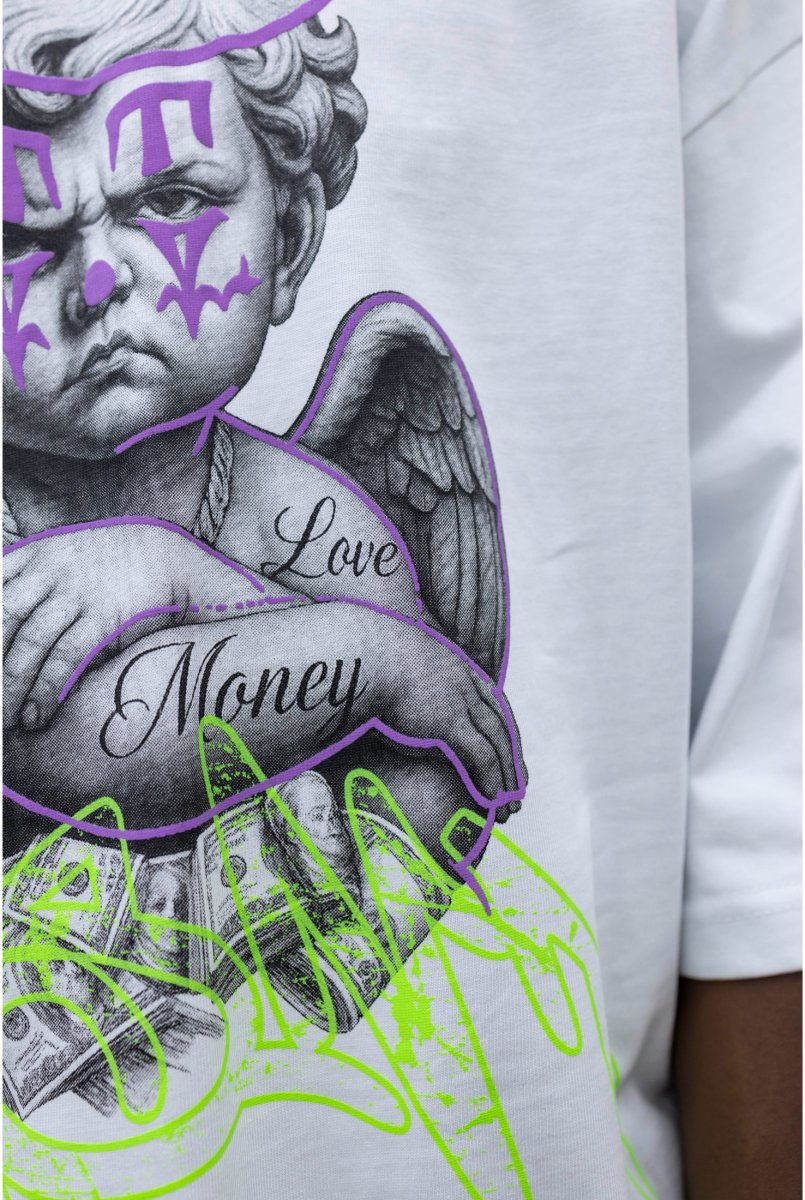 T-shirt PRESENT DAY Angel tattoo - immagine 6