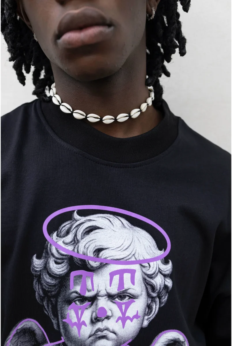 T-shirt PRESENT DAY Angel tattoo - immagine 7