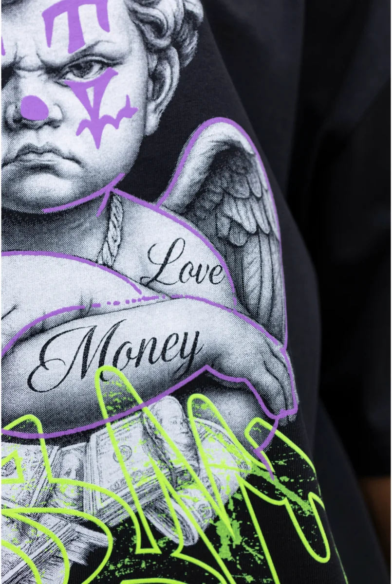 T-shirt PRESENT DAY Angel tattoo - immagine 9