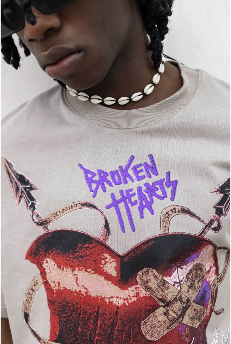 T-shirt PRESENT DAY Broken hearts - immagine 6