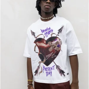 T-shirt PRESENT DAY Broken hearts