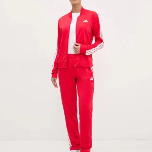 Adidas Tuta Completa Rossa Donna