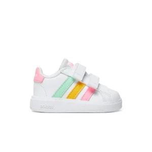 Adidas Grand Court 2.0 Bianco Multicolor Infant