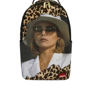 Sprayground Scarface Elvira Leopard Print Backpack