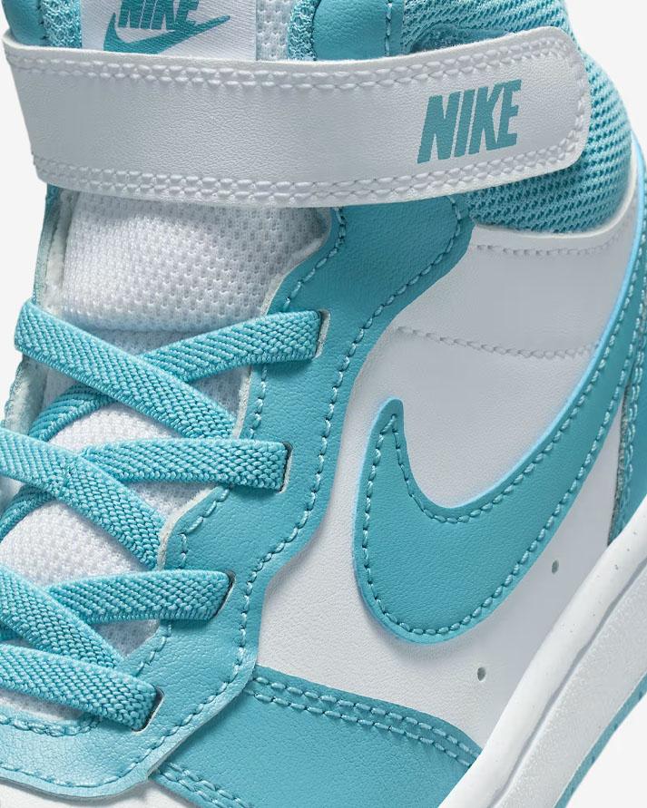 Nike Court Borough mid 2 (psv) Azzurro baby - immagine 3