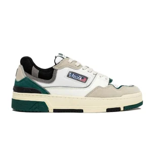 Autry ROLW MC10 Donna Bianca/VERDE Pelle