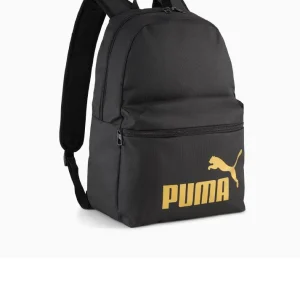 Puma phase backpack nero oro