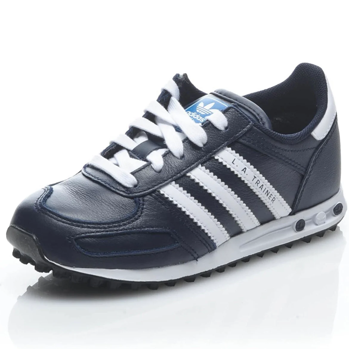 Adidas LA Trainer K Leather Blu ink - immagine 6