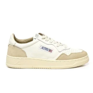Autry Uomo Camoscio Tallone Bianco Premium