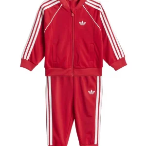 adidas tuta completa sst ts red