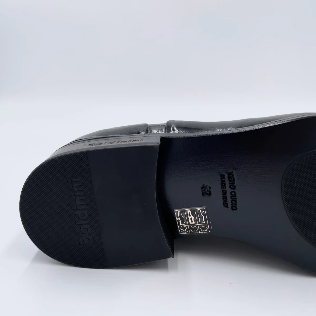 Baldinini mocassino anguilla nero - immagine 8