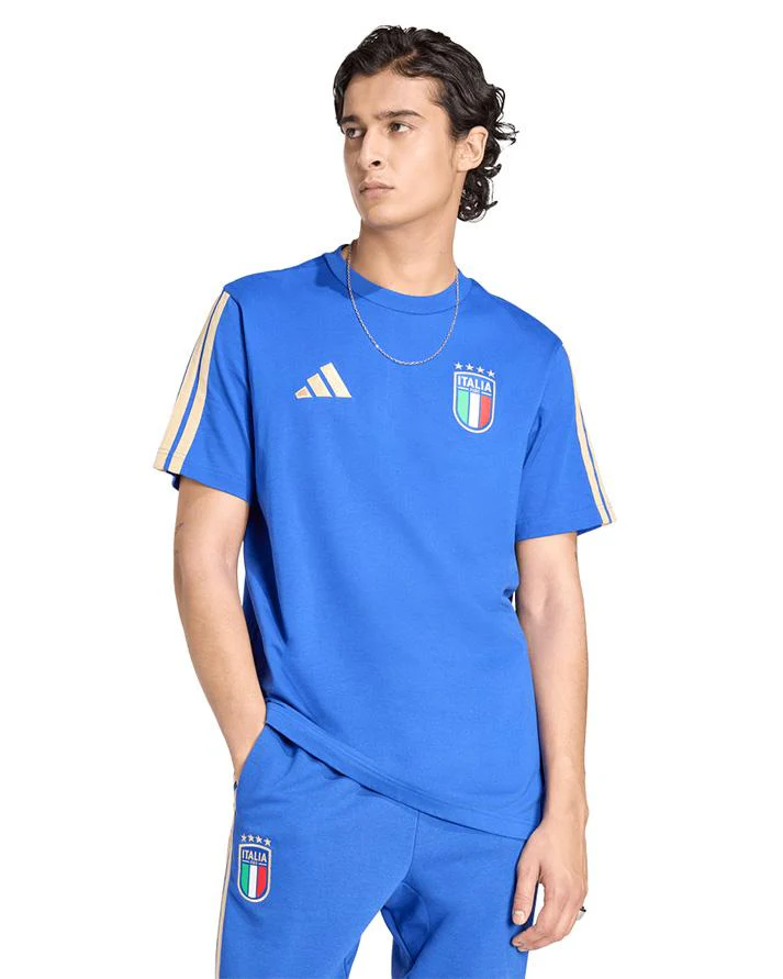 adidas completino figc dna tee+shorts ITALIA