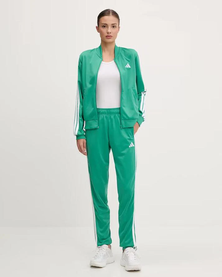 Adidas Tuta Completa Verde Donna - immagine 2