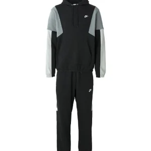 Nike Tuta Completa Club Fleece Nero Grigio Unisex